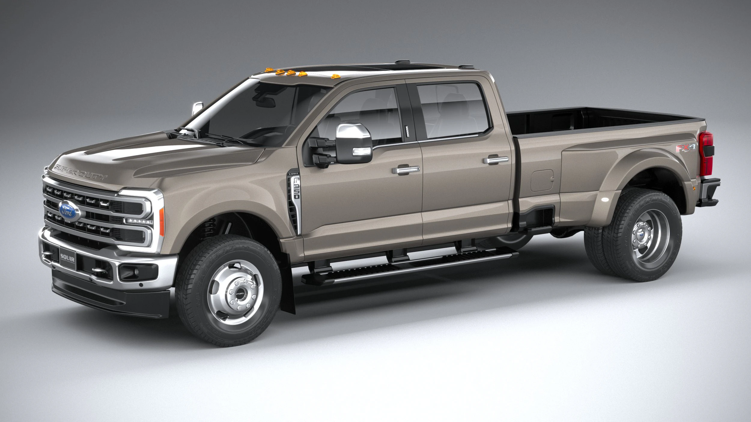 F350 Superserviço 2023 Modelo 3D .c4d .max .obj .3ds .fbx .stl .blend