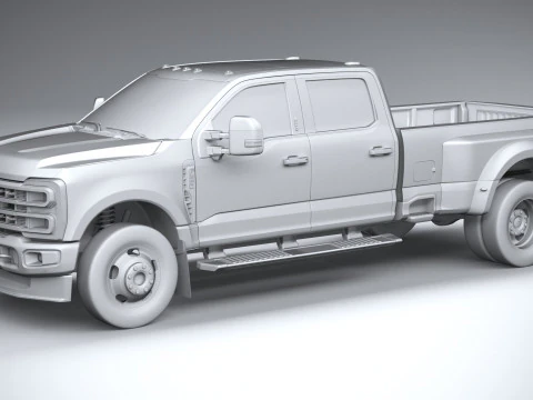 F350 Superservi&ccedil;o 2023 Modelo 3D