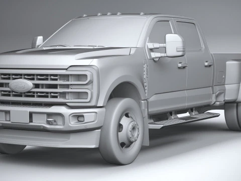F350 Superservi&ccedil;o 2023 Modelo 3D
