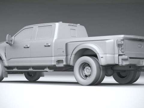 F350 Superduty 2023 Modelo 3D
