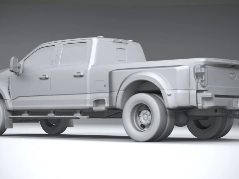 F350 Superservi&ccedil;o 2023 Modelo 3D