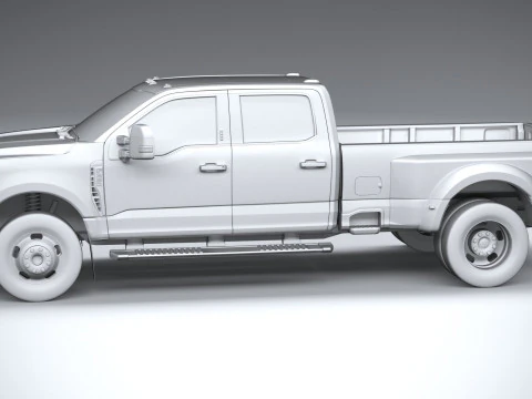 F350 Superservi&ccedil;o 2023 Modelo 3D