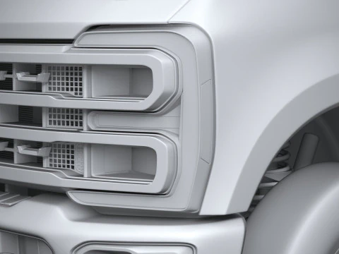 F350 Superservi&ccedil;o 2023 Modelo 3D