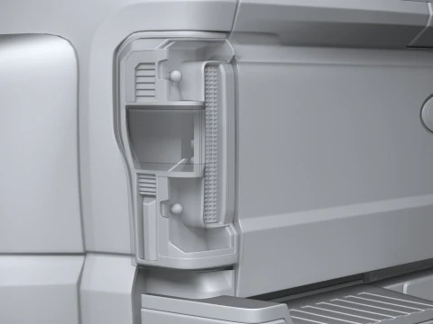 F350 Superservi&ccedil;o 2023 Modelo 3D