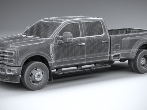 F350 Superduty 2023 Modelo 3D
