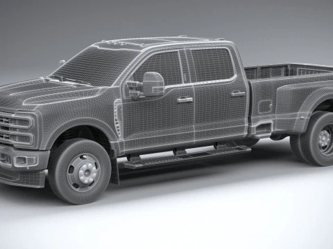 F350 Superservi&ccedil;o 2023 Modelo 3D