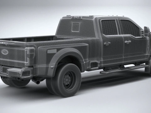 F350 Superservi&ccedil;o 2023 Modelo 3D
