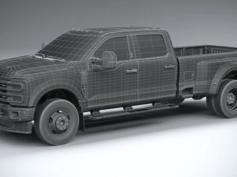 F350 Superservi&ccedil;o 2023 Modelo 3D