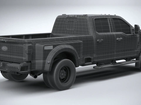 F350 Superservi&ccedil;o 2023 Modelo 3D