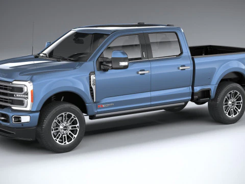 F350 Superduty Edi&ccedil;&atilde;o Limitada 2023 Modelo 3D
