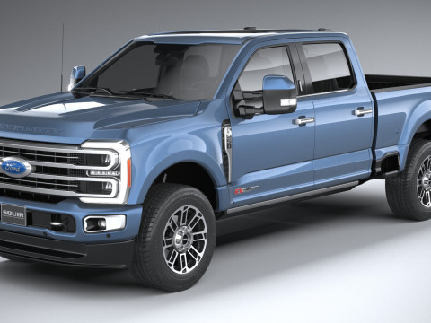 F350 Superduty Limited Edition 2023 3Dモデル