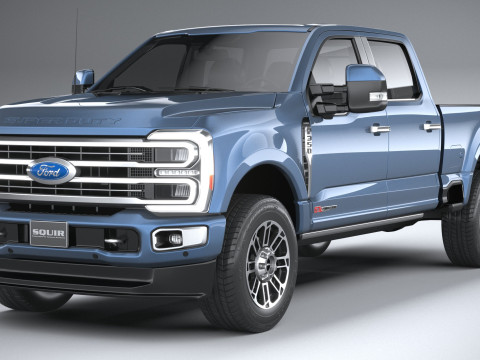 F350 Superduty Limited Edition 2023 3Dモデル