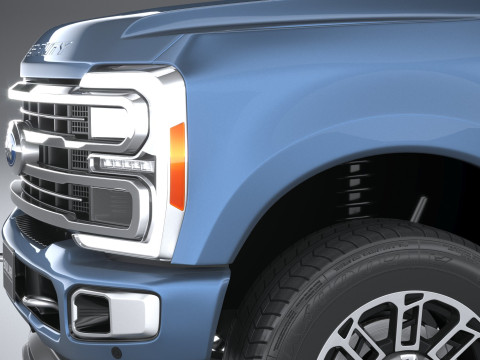 F350 Superduty Limited Edition 2023 3Dモデル