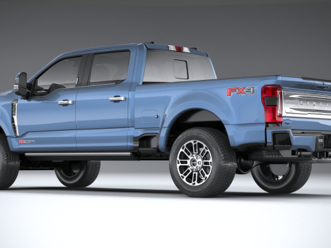 F350 Superduty Limited Edition 2023 3Dモデル
