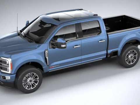F350 Superduty Limited Edition 2023 3D Model