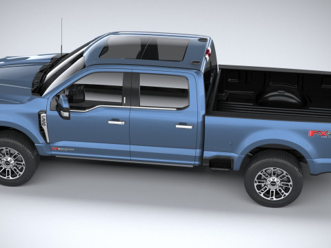F350 Superduty Limited Edition 2023 3Dモデル