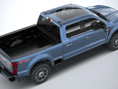 F350 Superduty Limited Edition 2023 3D Model