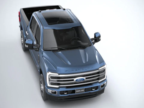 F350 Superduty Limited Edition 2023 3D Model