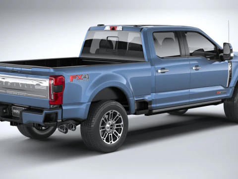 F350 Superduty Limited Edition 2023 3D Model