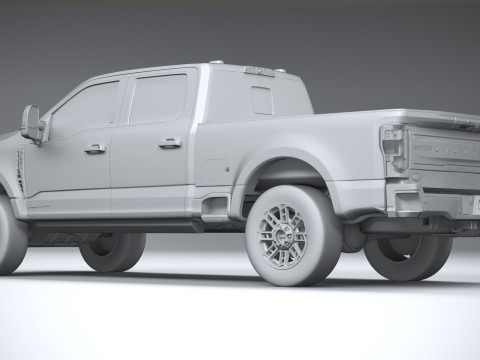 F350 Superduty Limited Edition 2023 3Dモデル