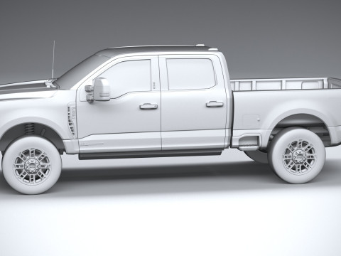 F350 Superduty Limited Edition 2023 3Dモデル