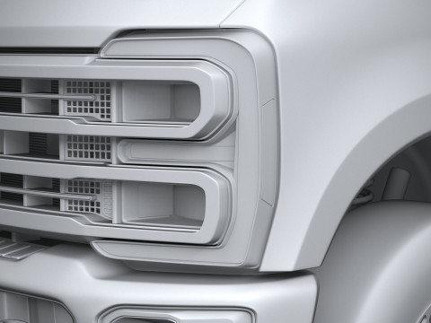 F350 Superduty Limited Edition 2023 3Dモデル