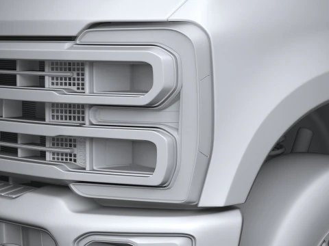 F350 Superduty Limited Edition 2023 3D Model