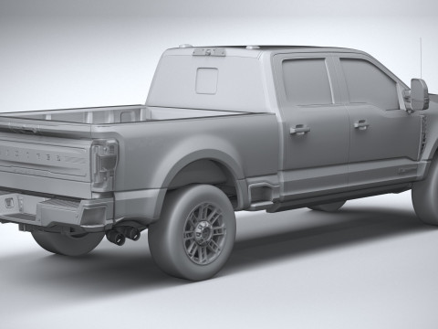 F350 Superduty Limited Edition 2023 3Dモデル