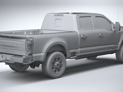 F350 Superduty Limited Edition 2023 3D Model