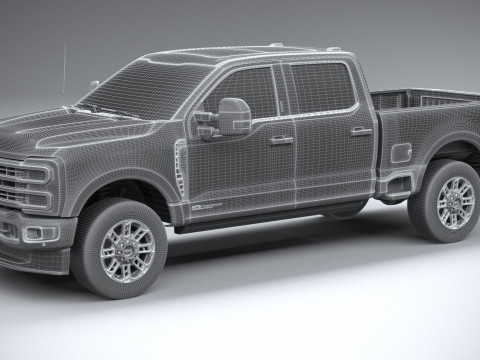 F350 Superduty Limited Edition 2023 3Dモデル
