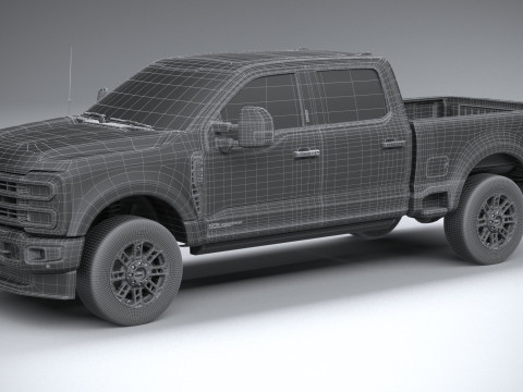 F350 Superduty Limited Edition 2023 3Dモデル