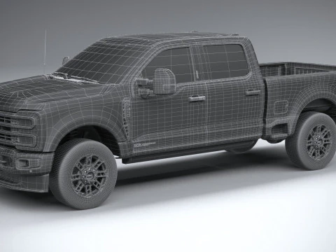 F350 Superduty Limited Edition 2023 3D Model
