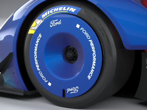Racing Car GT Mk IV 2023 Modello 3D