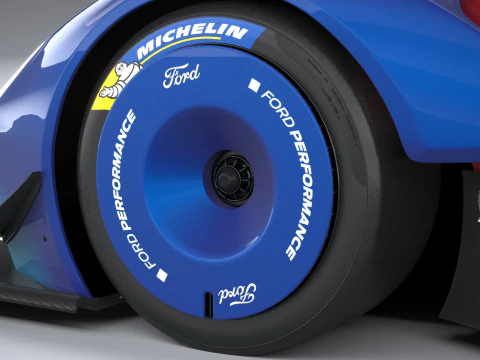 Racing Car GT Mk IV 2023 3D Model