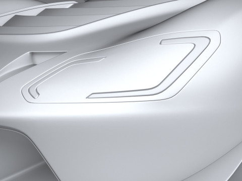 Racing Car GT Mk IV 2023 Modello 3D