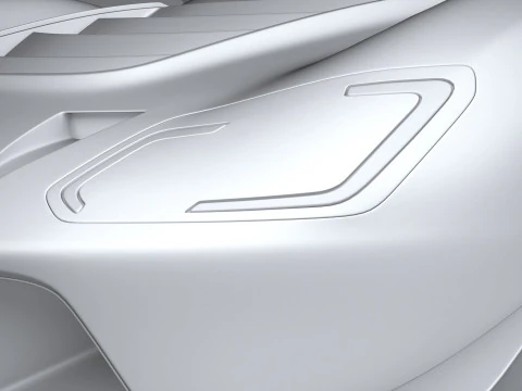 Racing Car GT Mk IV 2023 3D Model