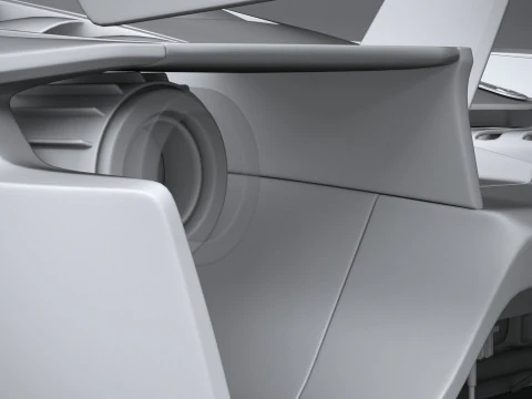 Racing Car GT Mk IV 2023 3D Model