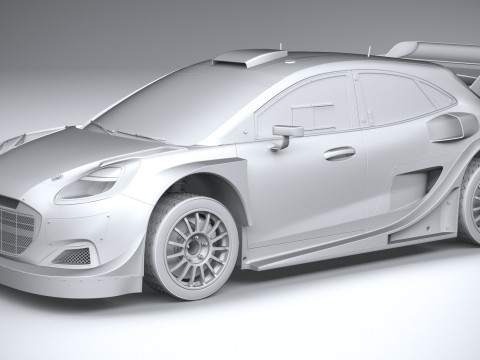 Puma M-Sport WRC Hybrid Rally1 2022 Model 3D