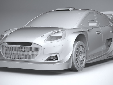 Puma M-Sport WRC Hybrid Rally1 2022 Model 3D