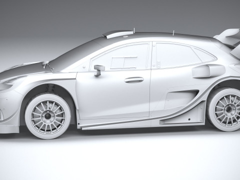 Puma M-Sport WRC Hybrid Rally1 2022 Model 3D