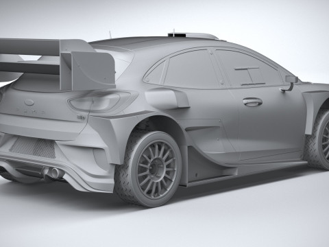 Puma M-Sport WRC Hybrid Rally1 2022 Model 3D