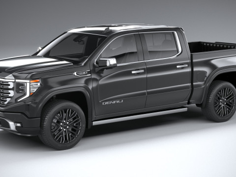 GMC Sierra Denali 2022 3D Model