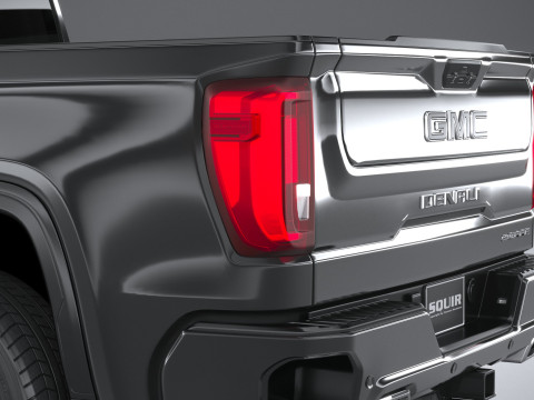 GMC Sierra Denali 2022 3D Model