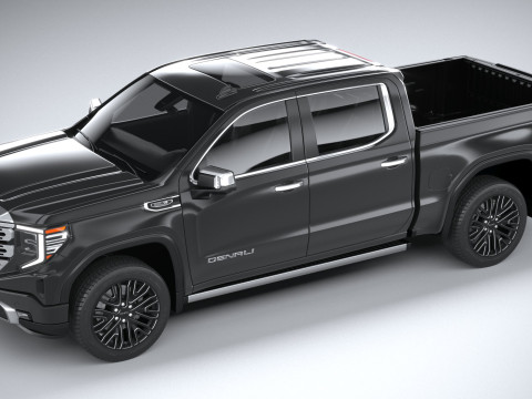 GMC Sierra Denali 2022 3D Model