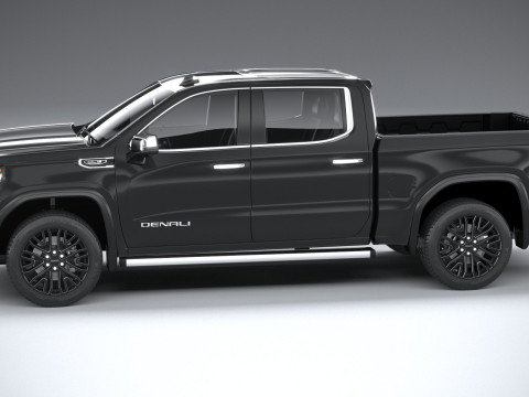 GMC Sierra Denali 2022 3D Model