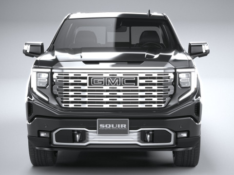 GMC Sierra Denali 2022 3D Model