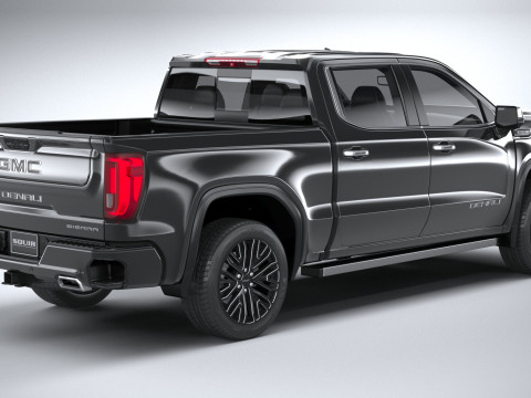 GMC Sierra Denali 2022 3D Model