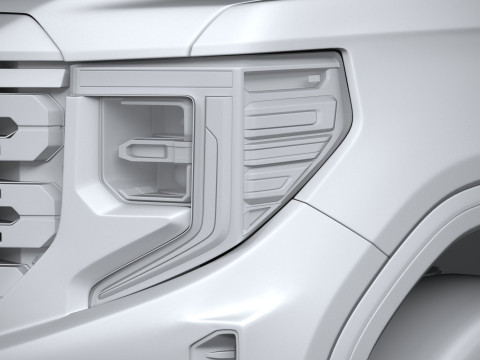 GMC Sierra Denali 2022 3D Model