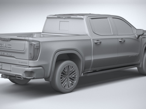GMC Sierra Denali 2022 3D Model