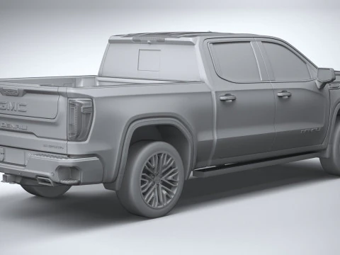GMC Sierra Denali 2022 3D Model